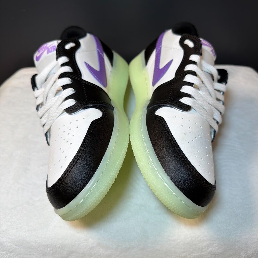 Air Jordan 1 Retro Low OG GS Black Raspberry HF0410-001 Size 7Y - Picture 1 of 16